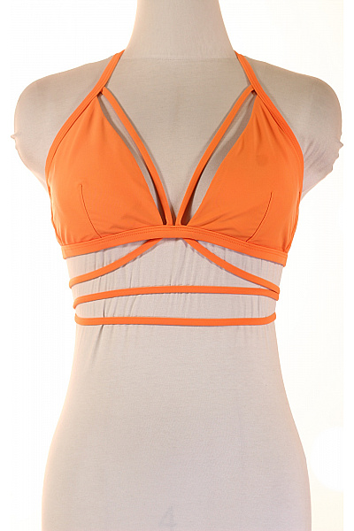 Lascana Dámské plavky oranžové za krk na zavazování moderní | Lascana | obrázek 2