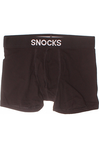 Pánské Spodní Prádlo Černé Snocks Outlet