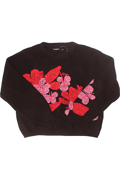 Dámský Pulovr Černý DESIGUAL Vel. XS