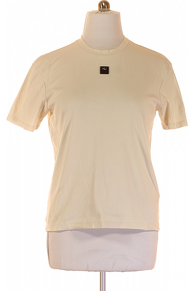 Pánské Tričko S Potiskem Béžové Hugo Boss Vel. M