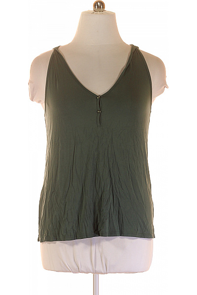 Jednoduché Dámské Tričko Zelené Lascana Outlet