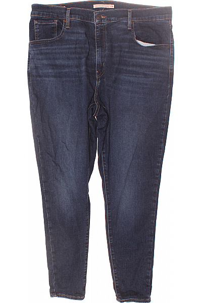 Dámské Džíny Modré LEVIS Second Hand