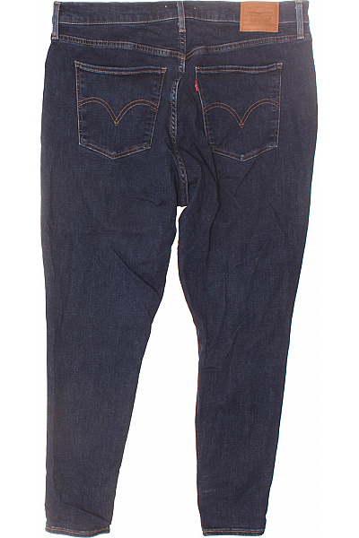 Dámské Džíny Modré LEVIS Second hand