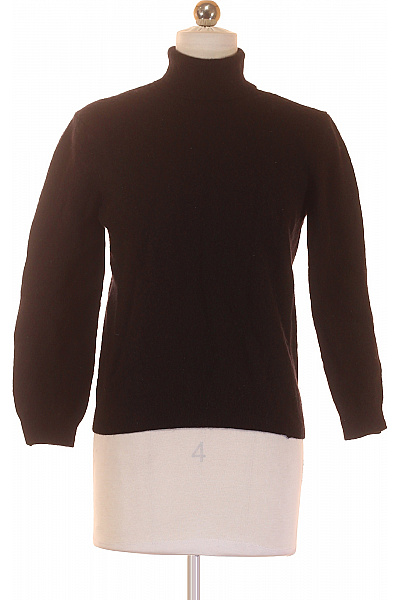 Dámský Svetr Vlněný Černý Vel. XXL