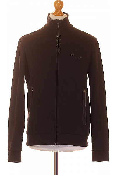 Hugo Boss Pánská Mikina Na Zip Černá Vel. S