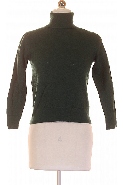 Dámský Svetr Meriný Zelený Vel. L