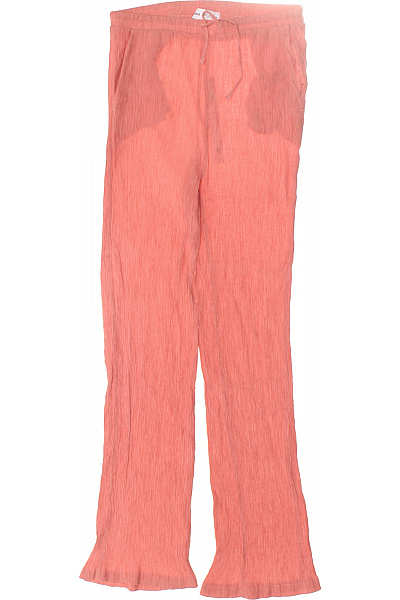 Bershka Dámské Kalhoty Růžové Vel. M