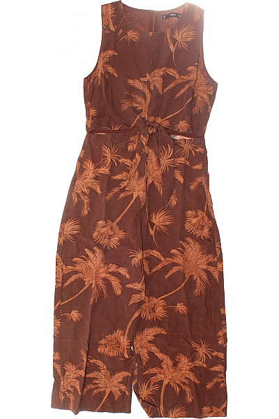 MANGO Dámský Overal Hnědý Second hand Vel.  M