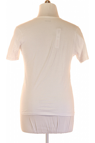 Pánské Tričko Bílé Hugo Boss