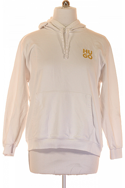 Hugo Boss Pánská Mikina Bez Zapínání Bílá Vel. XXL
