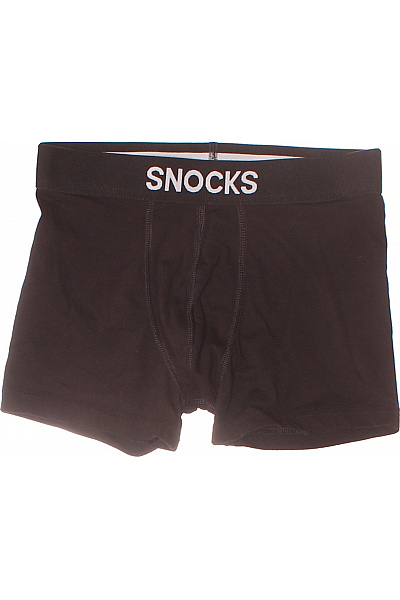 Snocks Pánské Prádlo Černé