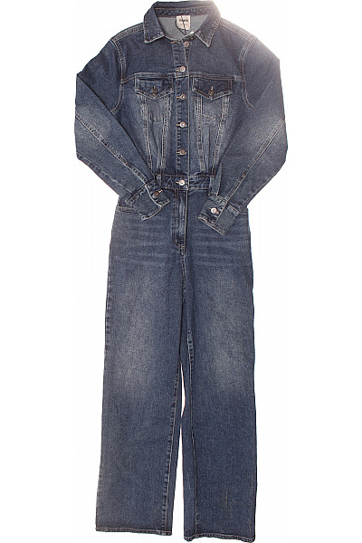 Dámský Overal Modrý Vel. 36