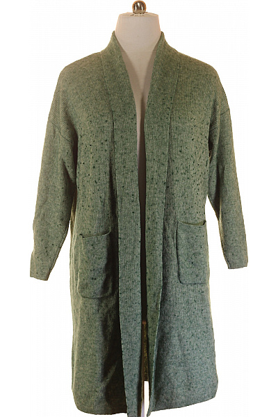 Siste's Dámský Svetr Zelený Second Hand Vel. 44