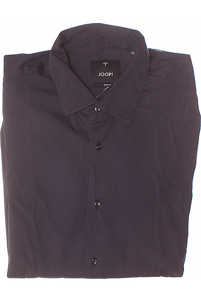 Pánská Košile Jednobarevná Modrá JOOP! Second hand Vel. 44