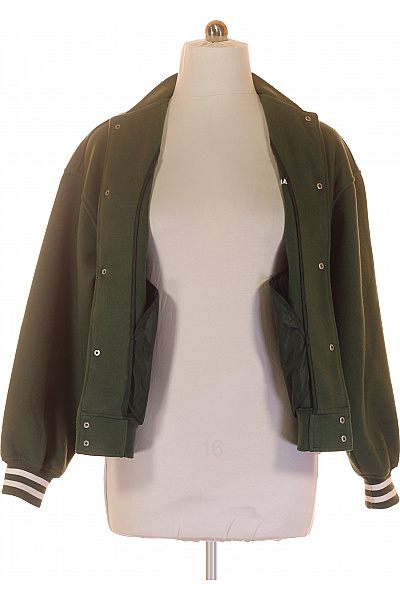 Pánský Kabát Zelený Vel. M