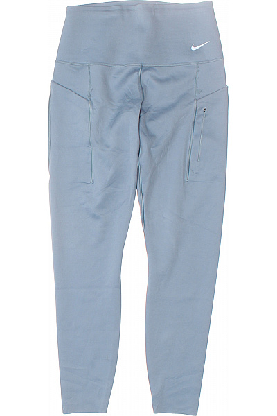 Dámské Kalhoty Modré Nike Second Hand Vel. M