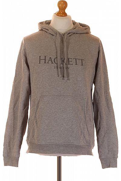 Pánská Mikina Bez Zapínání Šedá HACKETT Second hand Vel. M