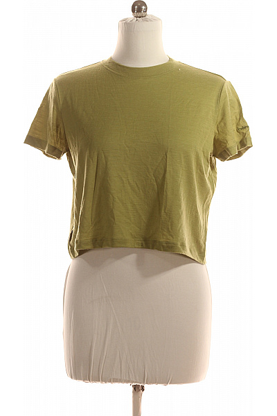 Jednoduché Dámské Tričko Zelené Icebreaker Vel. M