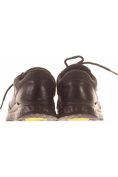 Dámské Boty 40 Kožené Černé Ecco Vel. 40