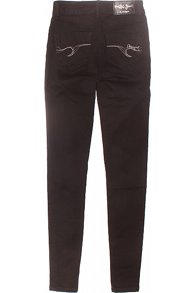 Dámské úzké Černé DESIGUAL Second hand Vel. 24