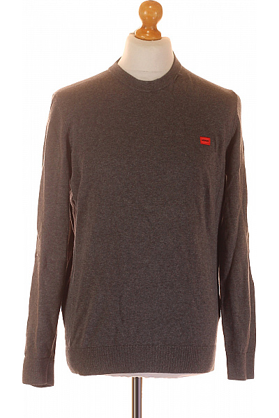 Hugo Boss Pánský Svetr Šedý Vel. L