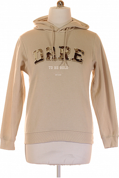 Pánská Mikina Bez Zapínání Béžová JACK & JONES