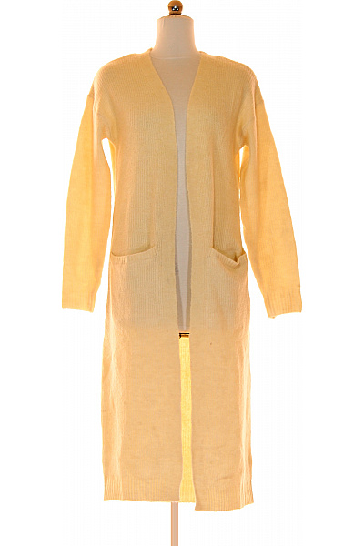 Dámský Svetr Béžový PIECES Vel. S