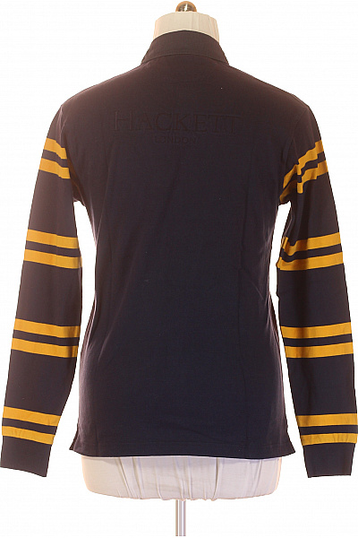 HACKETT Pánské Tričko Modré Vel. M