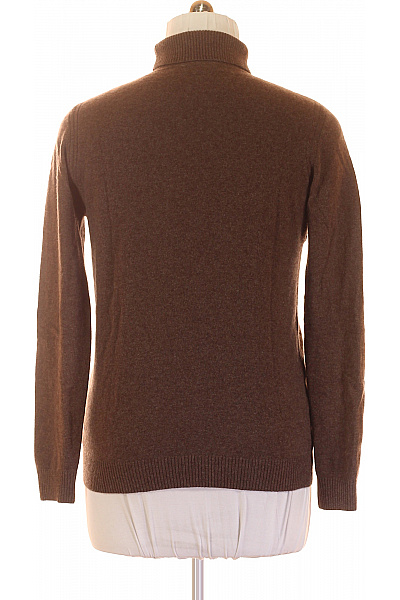 Pánský Svetr Kašmírový Hnědý Second hand Vel. M