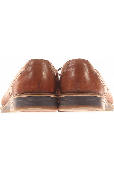 Pánské Polobotky Kožené Hnědé LLOYD Second hand