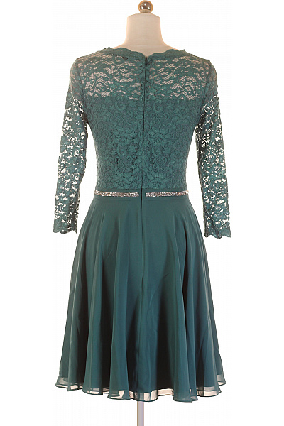 Šaty Zelené Swing Vel. 36
