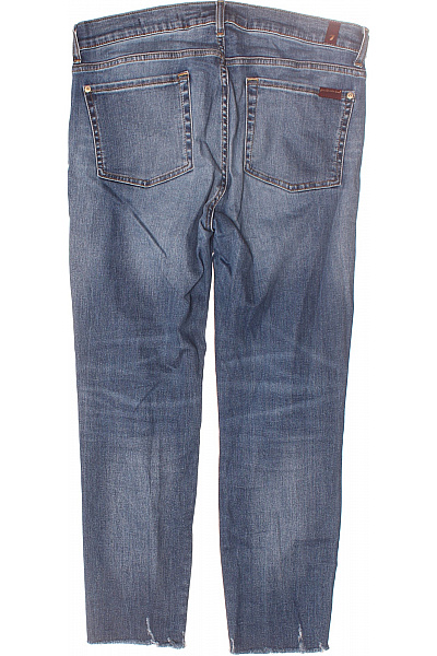 Boyfriend Dámské Džíny Modré 7 For All Mankind Vel. 32