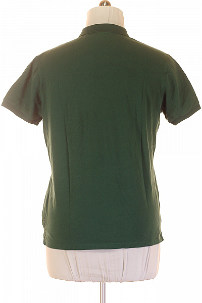 Pánské Tričko s Límečkem Zelené U.S.POLO ASSN. Vel. XL