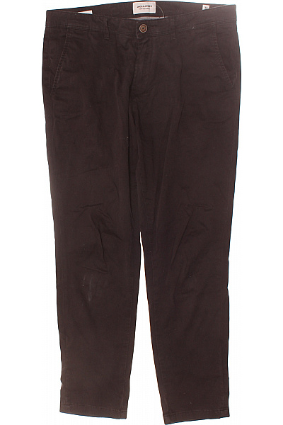 Pánské Chino Kalhoty Černé JACK & JONES Second Hand Vel. 33/30