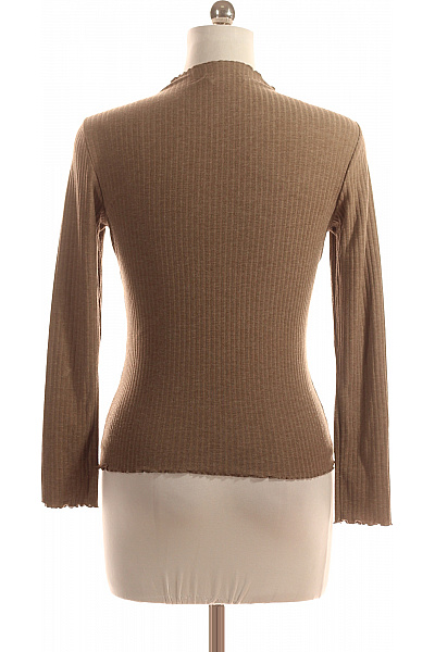 ONLY Dámské Tričko Hnědé Second hand Vel. M