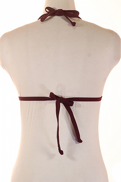 bruno banani dámské plavky trojúhelníkové za krk červené Vel. 38B | bruno banani | obrázek 3