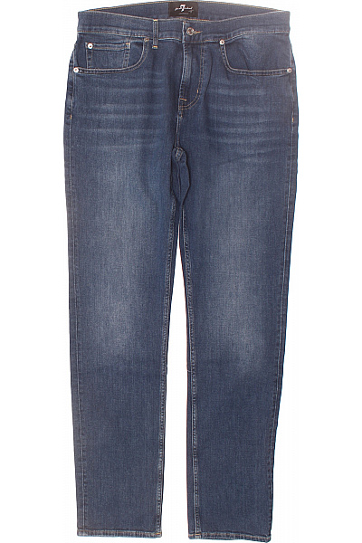 Boyfriend Dámské Džíny Modré 7 For All Mankind Vel. 33