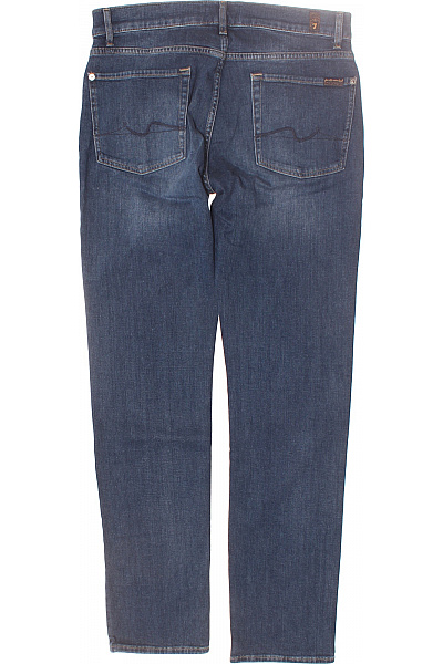 Boyfriend Dámské Džíny Modré 7 For All Mankind Vel. 33