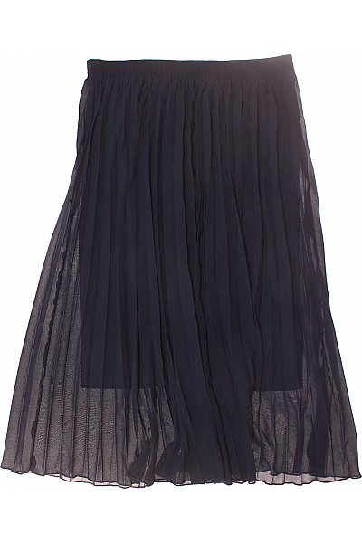 Plisováná  Sukně Modrá Max Mara Vel. 44