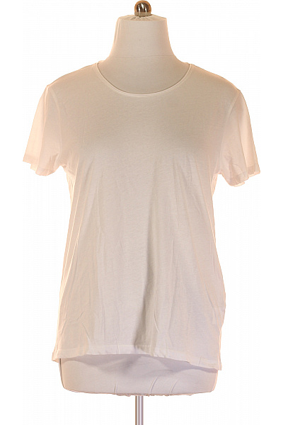 Jednoduché Pánské Tričko Bílé