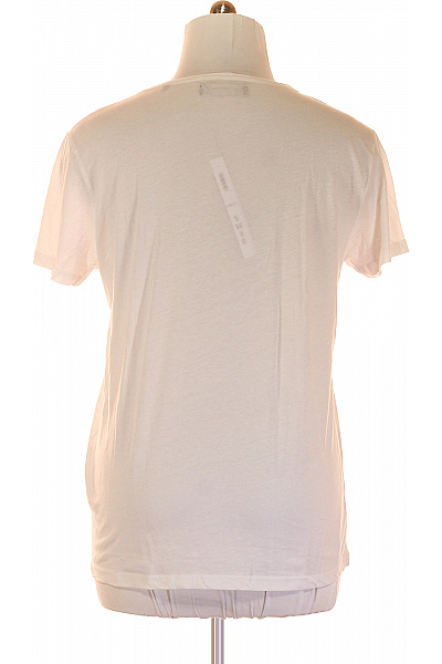 Jednoduché Pánské Tričko Bílé