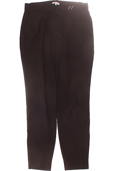 Dámské Kalhoty Rovné Černé TOM TAILOR Vel. 36