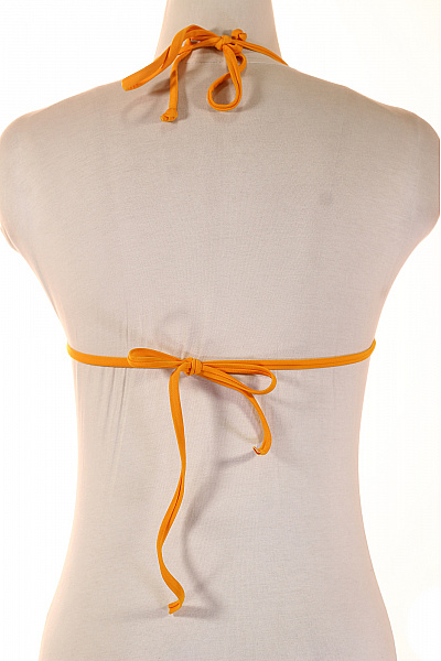 Oranžové trojúhelníkové plavky za krk na zavazování | Unimoda | obrázek 3