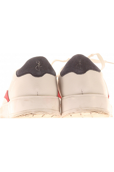 Pánské Boty Kožené Bílé MARCO TOZZI Second hand Vel. 44