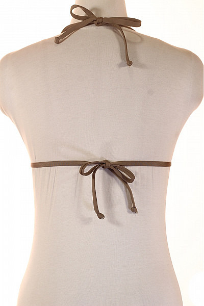 bruno banani Hnědé trojúhelníkové bikiny za krk s kamínky Vel. 36A/B | bruno banani | obrázek 3