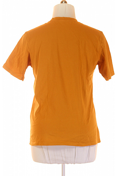 JACK & JONES Pánské Tričko s Potiskem Žluté Vel. M