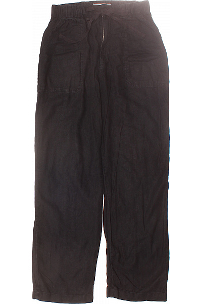 PULL&BEAR Dámské Kalhoty Letní Černé Vel.  XS