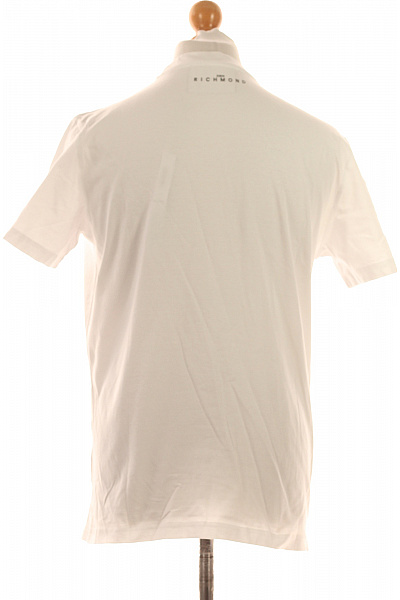 Richmond Pánské Tričko s Potiskem Bílé Vel. L | richmond | obrázek 3