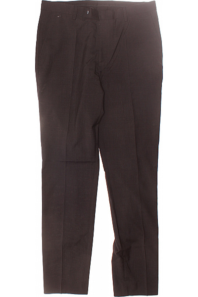 Společenské Pánské Kalhoty Vlněné Šedé PIERRE CARDIN