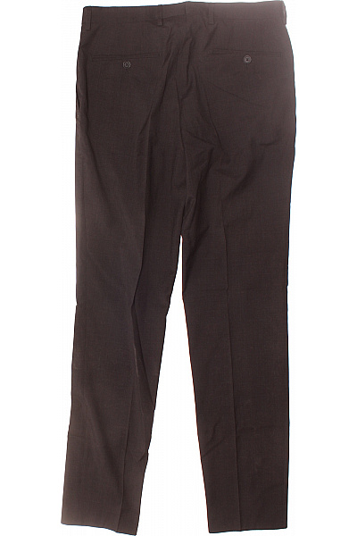 Společenské Pánské Kalhoty Vlněné Šedé PIERRE CARDIN